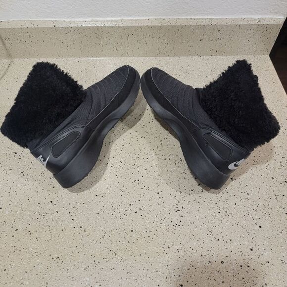 Nike Kaishi High Womens Insulated Winter Snow Boots Size 7 - Black 807195-001 - Picture 7 of 11